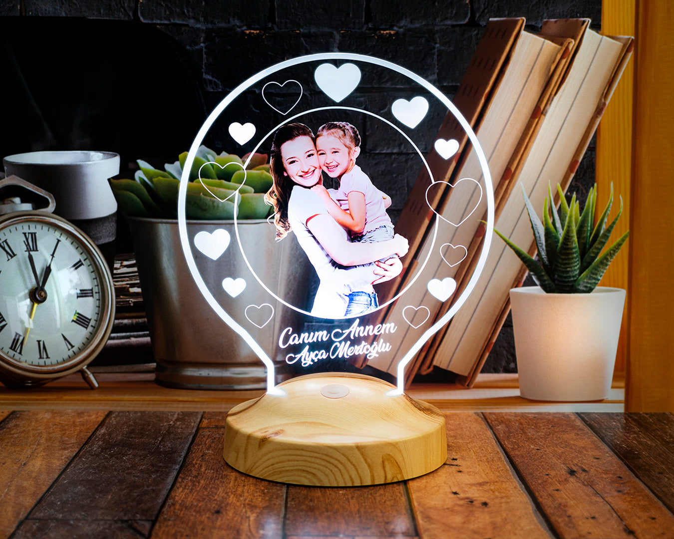 3D Led Lamba Resimli